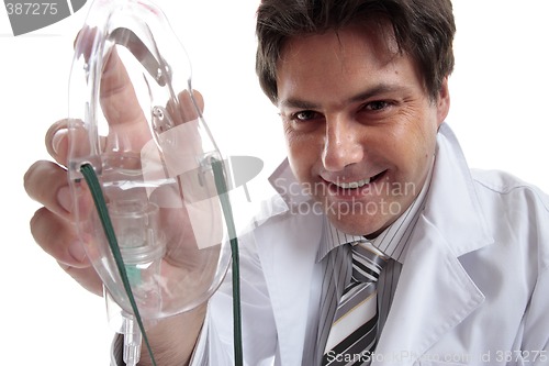 Image of Male doctor or anesthetist