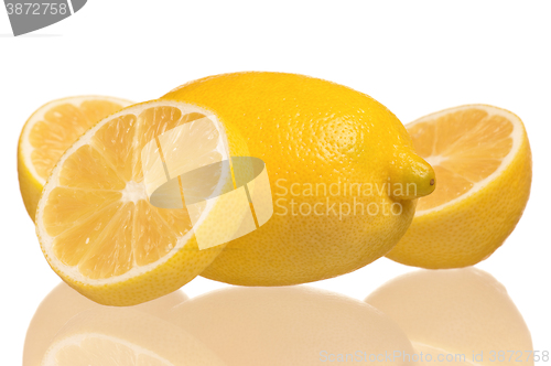 Image of Fresh lemon isolated