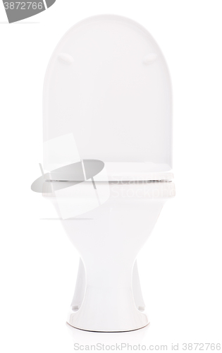 Image of Toilet bowl isolated