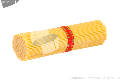 Image of Bunch of spaghetti isolated