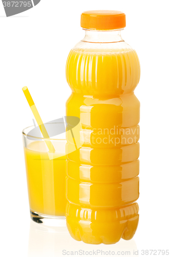 Image of Bottle of orange juice