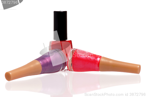 Image of Nail polish isolated