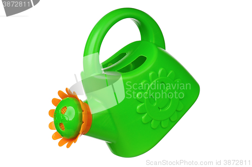 Image of Small watering can isolated