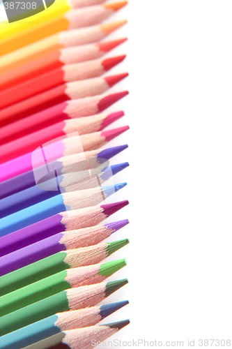 Image of rainbow pencils