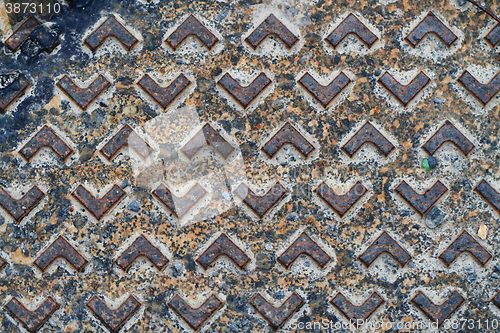 Image of steel metal texture