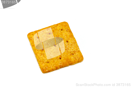 Image of one organic wheat cracker