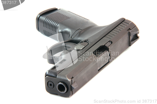 Image of gun isolated