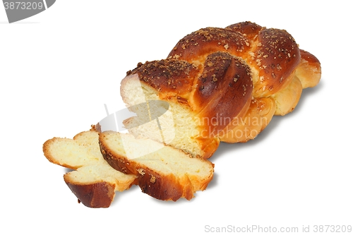 Image of Challah on white