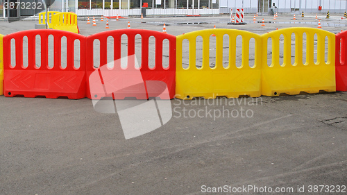 Image of Water Filled Barriers
