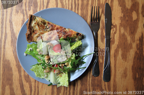 Image of quiche (food from france)