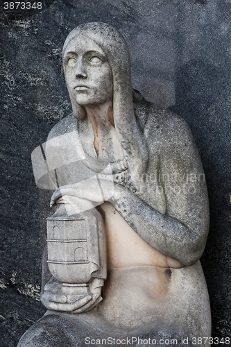 Image of Old Cemetery statue