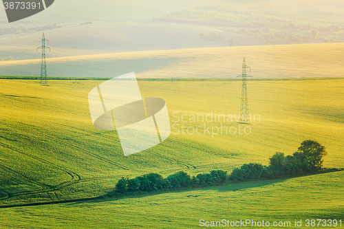 Image of Moravian summer rolling landcsape