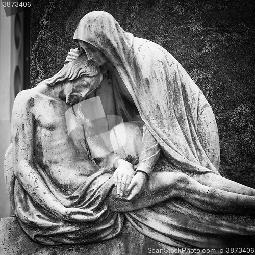 Image of Old Cemetery statue