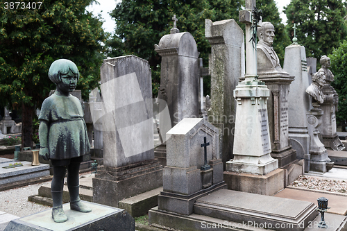 Image of Old Cemetery statue