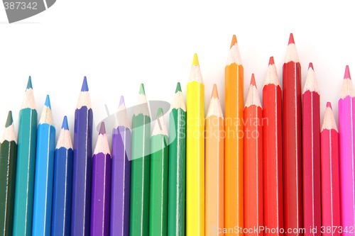 Image of coloful pencils