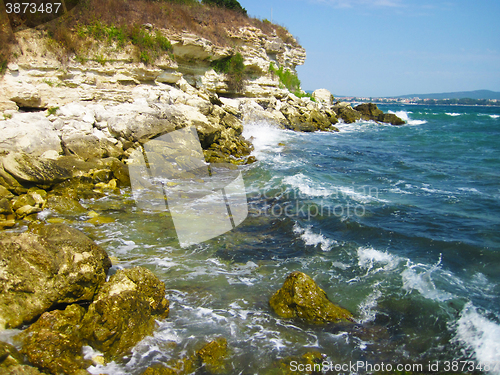 Image of blue bulgarian sea