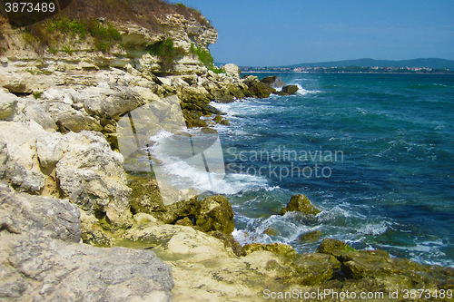 Image of blue bulgarian sea