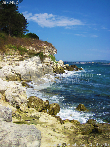 Image of blue bulgarian sea