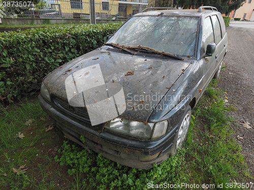 Image of Abandoned car vehicle