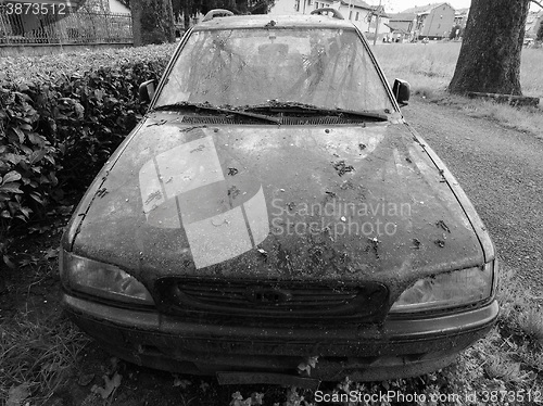 Image of Abandoned car vehicle