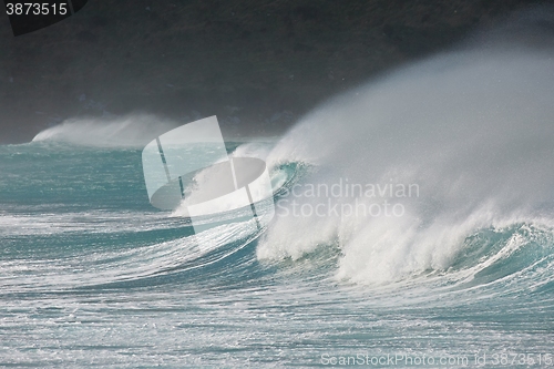 Image of Stormy Waves Breaking