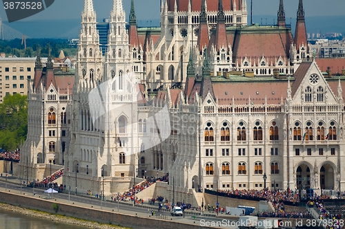 Image of Parliament Building in Budapest