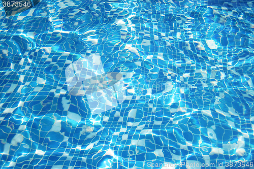 Image of blue water pool texture\r\n