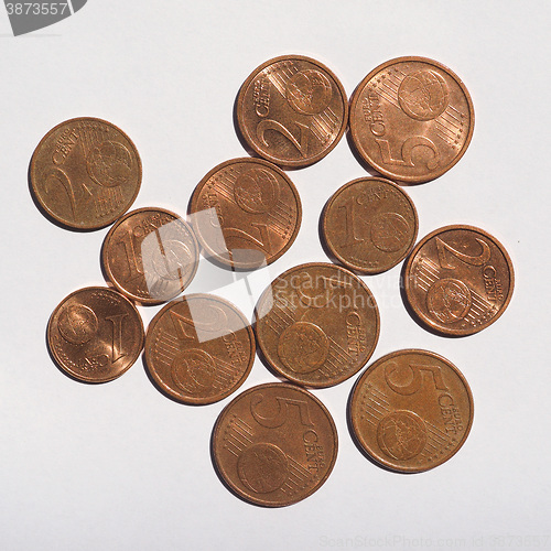 Image of Euro coins 1 and 2 cents