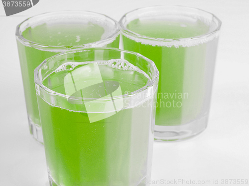 Image of Green apple juice