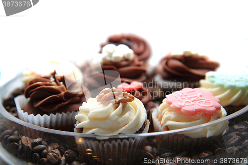 Image of fresh chocolate desserts