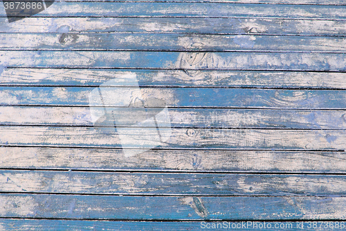 Image of blue wooden texture