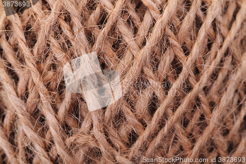 Image of natural rope texture