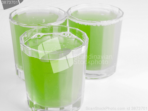 Image of Green apple juice