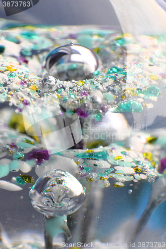 Image of abstract glass texture