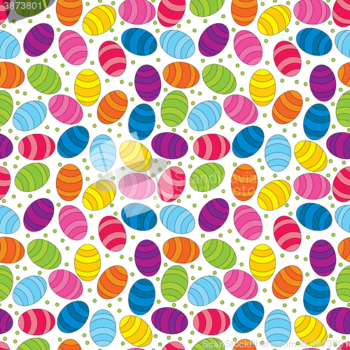 Image of Seamless eggs pattern
