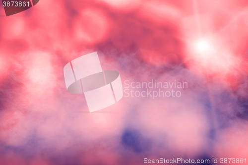 Image of abstract bokeh background