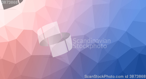 Image of abstract trianglify background