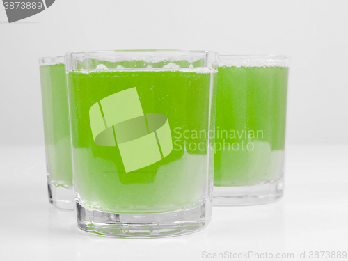 Image of Green apple juice