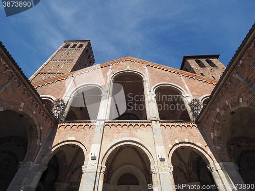 Image of Sant Ambrogio church in Milan