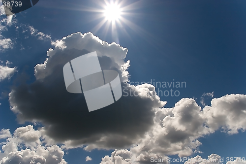 Image of sky and sun
