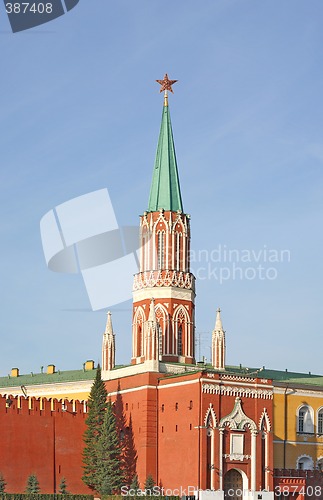 Image of Kremlin. Tower.