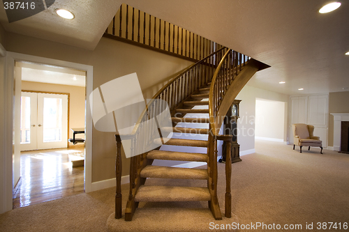 Image of Living Room with Stairs going up