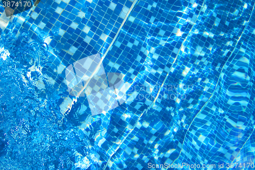 Image of blue water pool texture\r\n