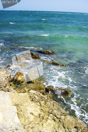 Image of blue bulgarian sea