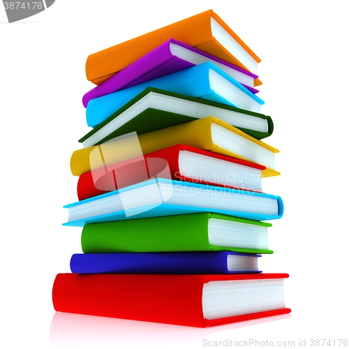 Image of Colorful books