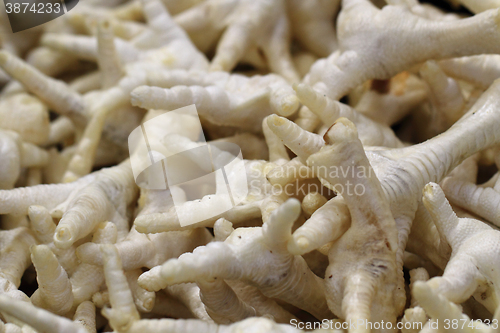 Image of chicken claw texture