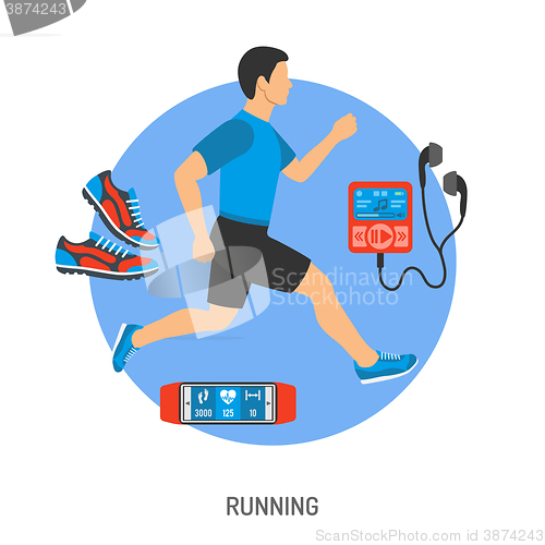 Image of Running and Jogging Concept