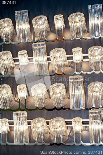 Image of Glass cups closeup