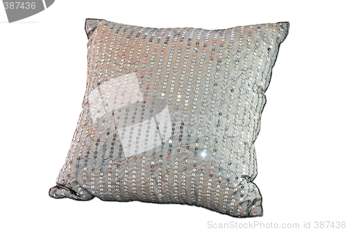 Image of Pillow silver