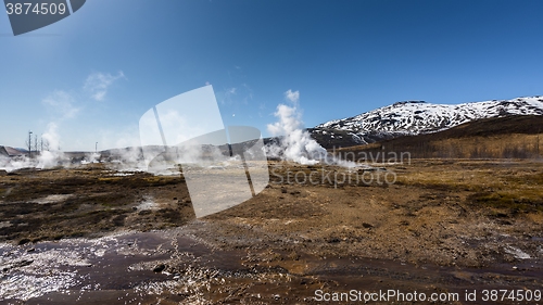 Image of Geothermally active valley